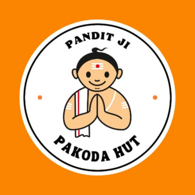 Pandit ji sundar lal mascot logo Royalty Free Vector Image