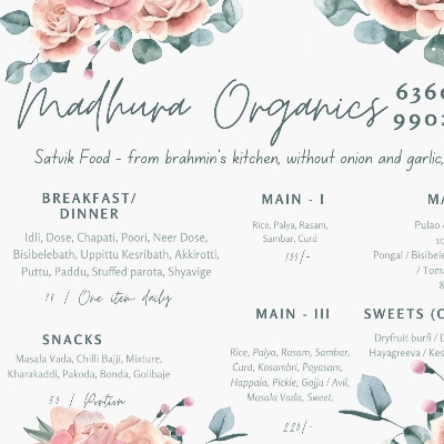 Madhura Organics