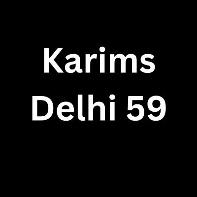 Karims Delhi 59